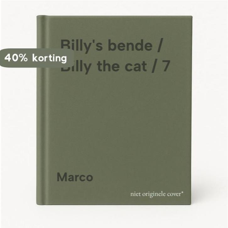Billys bende / Billy the cat / 7 9789031424016 Marco, Boeken, Stripverhalen, Gelezen, Verzenden
