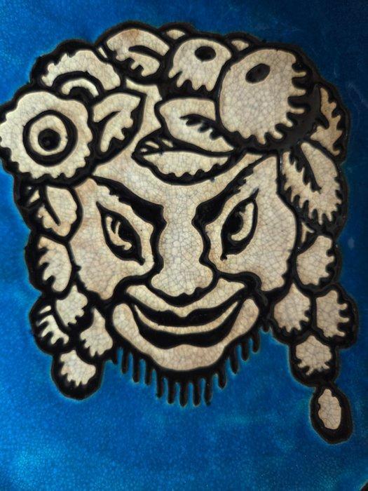 Keramis Boch - Assiette murale - Grès, Antiek en Kunst, Antiek | Glaswerk en Kristal