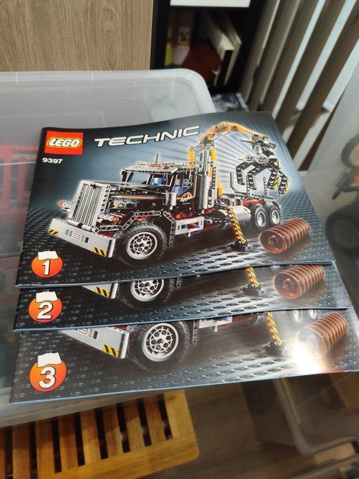 Lego Set - 9397 - Technic - Logging Truck, Kinderen en Baby's, Speelgoed | Duplo en Lego
