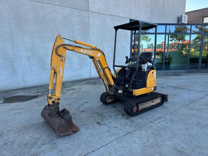 Veiling: Minigraver Kato 17VXE Diesel 10.5kW 2017, Zakelijke goederen, Machines en Bouw | Kranen en Graafmachines, Ophalen