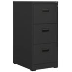 vidaXL Archiefkast 46x62x102,5 cm staal antracietkleurig, Huis en Inrichting, Verzenden, Nieuw