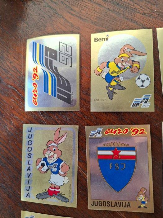 Panini Euro 92 Complete set - FREE shipping! Foil - 21, Verzamelen, Stickers
