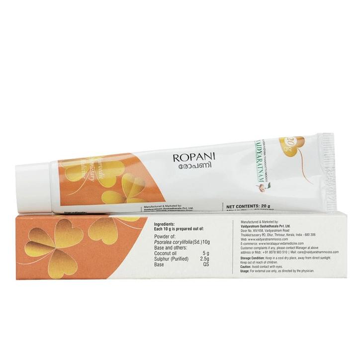 Ropani - Heilzame Zalf (Vaidyaratnam) 20 gr, Sport en Fitness, Gezondheidsproducten en Wellness, Ophalen of Verzenden