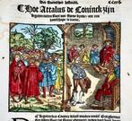 Hans Schauffelein - In Dutch, “Hoe Attalus de Coninck” -, Antiquités & Art