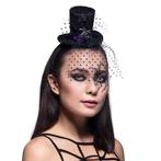 Halloween Tiara Hoedje Sluier, Verzenden, Nieuw