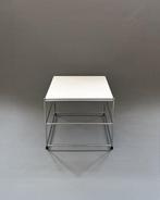 USM Haller, Upcycled - Bijzettafel - Chroom, Staal