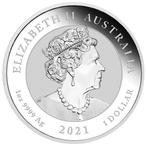 Australië. 1 Dollar 2021 1 oz $1 AUD Australian Silver