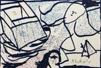 Pierre Alechinsky (1927) - Sans-titre - Lithographie, Antiek en Kunst