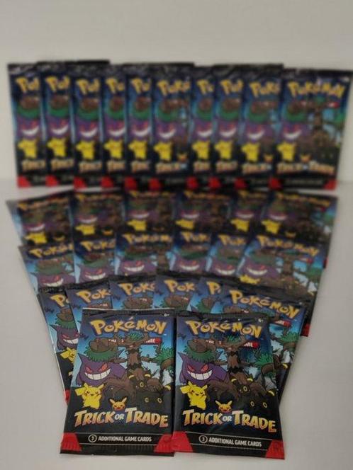 105 Booster pack - Trick or Trade, Hobby en Vrije tijd, Verzamelkaartspellen | Pokémon