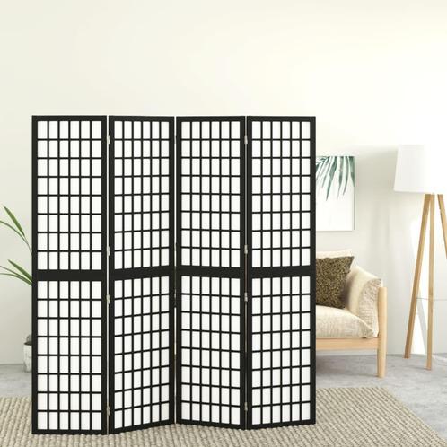 vidaXL Kamerscherm inklapbaar 4 panelen Japanse stijl, Maison & Meubles, Accessoires pour la Maison | Autre, Envoi