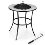 Tweedekans | Coast Vuurkortf met Gaasdeksel - Rond - Ø65cm x, Ophalen of Verzenden, Nieuw