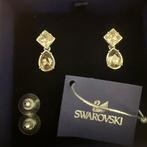 Swarovski - Metaal - Oorbellen - Kristaldruppel-oorbellen