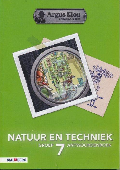 Argus Clou Natuur en Techniek antwoordenboek groep 7, Livres, Livres scolaires, Envoi