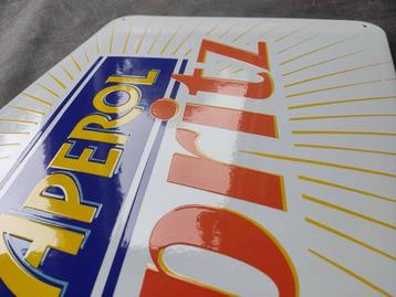 Aperol Spritz bitter apéritif, enamel sign, Emailschild,