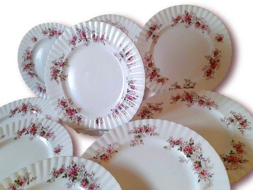 ROYAL ALBERT Lavender Rose - Tafelservies (9) -, Antiek en Kunst, Antiek | Meubels | Tafels