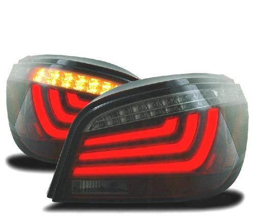 FEUX ARRIÈRE POUR BMW E60 03-07 FULL LED ROUGE FUMÉ, Auto-onderdelen, Verlichting, Verzenden