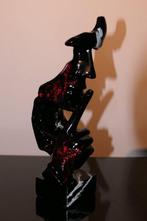 RichART - Sculpture Homme qui dit chut (ou Silence) -, Antiek en Kunst