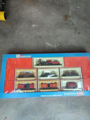 Rivarossi H0 - 0229 - Ensemble de train (1) - Loco vapeur