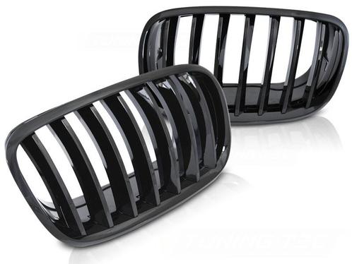 Grille voor - Bmw x5 e70/x6 e71 - zwart glans - 2008-, Auto-onderdelen, Carrosserie, Nieuw, Ophalen of Verzenden
