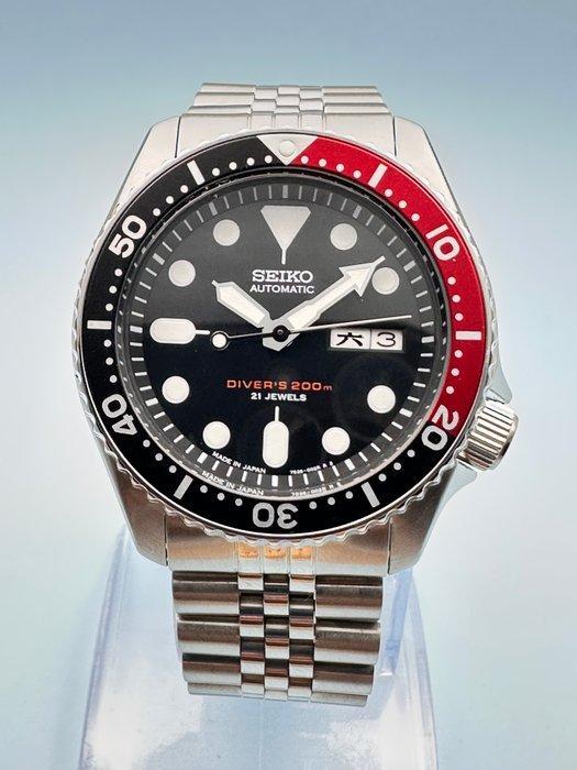 Seiko - Vintage Diver – Seiko SKX009 “Pepsi Bezel” | Ref., Handtassen en Accessoires, Horloges | Antiek