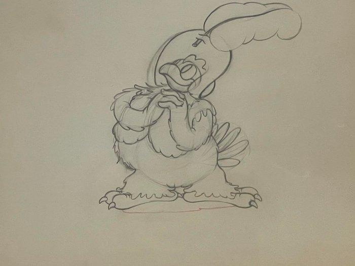Walt Disney - Animation Drawing - 1 Originele kunst - Walt, Collections, Disney