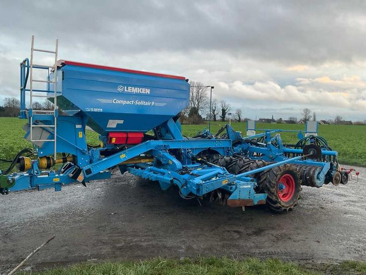 2011 Lemken Compact-solitair 9/600KK Zaaimachine, Articles professionnels, Agriculture | Tracteurs