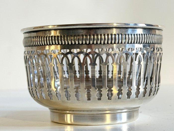 Kom - Table Service a Caviar -Confiture - Verzilverd, Antiek en Kunst, Curiosa en Brocante