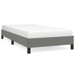Bedframe 90x200 stof donkergrijs | Retour Deal 35%, 90 cm, Eenpersoons, Verzenden, Nieuw