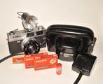 Canon Canonet QL25 + Agfa Tully (**Lees info**), Audio, Tv en Foto, Nieuw