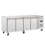 Polar U-serie 4-deurs koelwerkbank 553L, Zakelijke goederen, Verzenden, Nieuw in verpakking, Koelen en Vriezen
