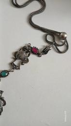Zonder Minimumprijs - Ketting met hanger Zilver - Zilver 800, Handtassen en Accessoires, Antieke sieraden