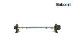 Achterwiel As Kawasaki W 800 2011-2016 (W800), Motoren, Verzenden, Gebruikt