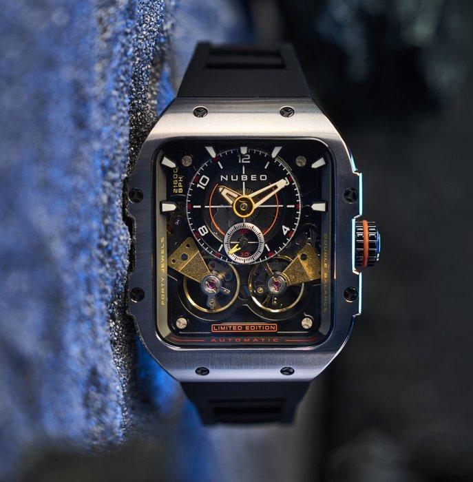 Nubeo - MAVEN - Limited Edition - Automatic - Swiss Newlite, Handtassen en Accessoires, Horloges | Heren