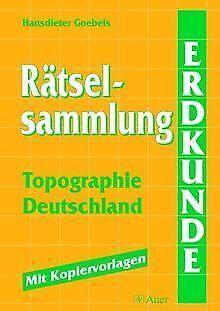 Rätselsammlung Topographie - Deutschland: Mit Kopie...  Book, Boeken, Overige Boeken, Zo goed als nieuw, Verzenden