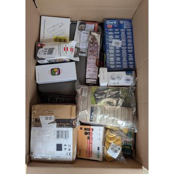 Retourbox met retourproducten mix - Huishoudelijk / beschikbaar voor biedingen