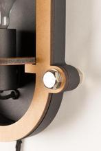2eChoix | Applique Zuiver Forme ovale aluminium noir -, Ophalen of Verzenden, Nieuw