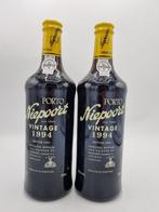 1994 Niepoort - Porto Vintage Port - 2 Flessen (0.75 liter), Verzamelen, Wijnen, Nieuw