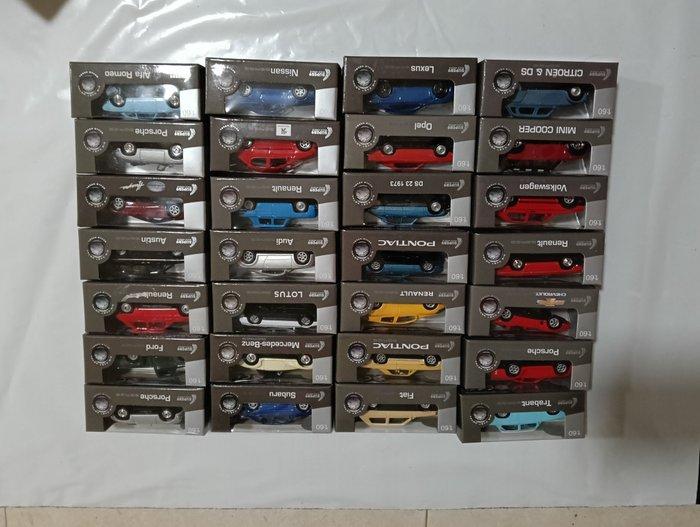 Welly 1:64 - Voiture miniature (28) - Audi Skoda Renault, Hobby en Vrije tijd, Modelauto's | 1:5 tot 1:12