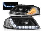 Koplampen LED DRL Black geschikt voor VW Passat B5 FL, Auto-onderdelen, Verzenden, Nieuw, Volkswagen