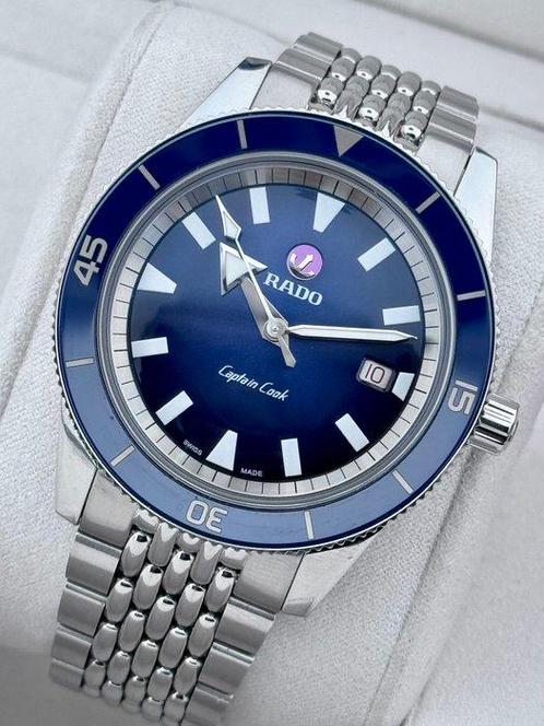 Rado - Captian Cook Automatic Blue - 763.0505.3 - Heren -, Handtassen en Accessoires, Horloges | Heren