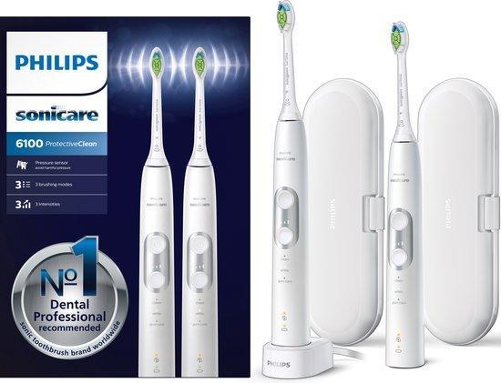 Philips Sonicare ProtectiveClean 6100 HX6877/34 - Elektri..., Handtassen en Accessoires, Uiterlijk | Parfum, Nieuw, Verzenden