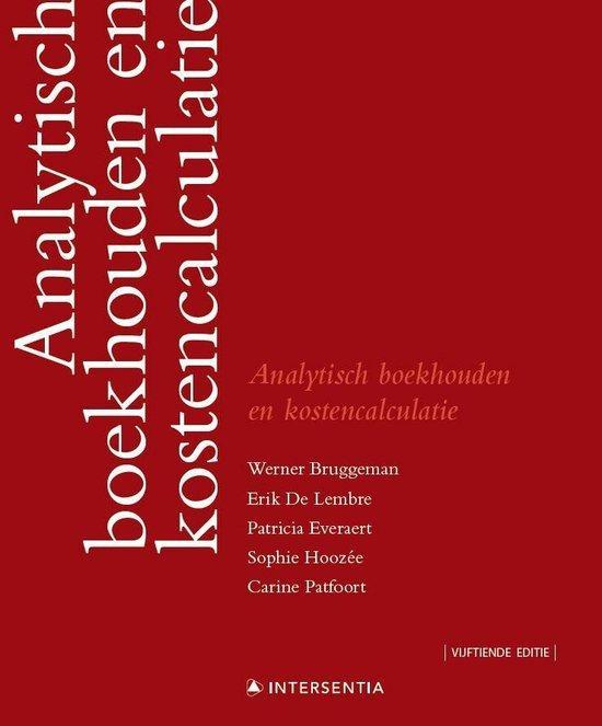 Analytisch boekhouden en kostencalculatie 9789400011762, Boeken, Schoolboeken, Gelezen, Verzenden