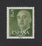 Espagne 1955/1956 - Erreur de couleur franche 5 pesetas, Postzegels en Munten, Gestempeld