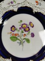 Meissen“B-Form” - Piatto blu cobalto da dessert D. 19cm - 1., Antiek en Kunst