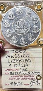 Mexico. 1 Onza 2002 Libertad, 1 Oz .999 (Zonder, Postzegels en Munten