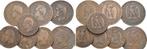 Lot 8 munten Frankreich: Napoleon Iii, 1852-1870:, België, Verzenden