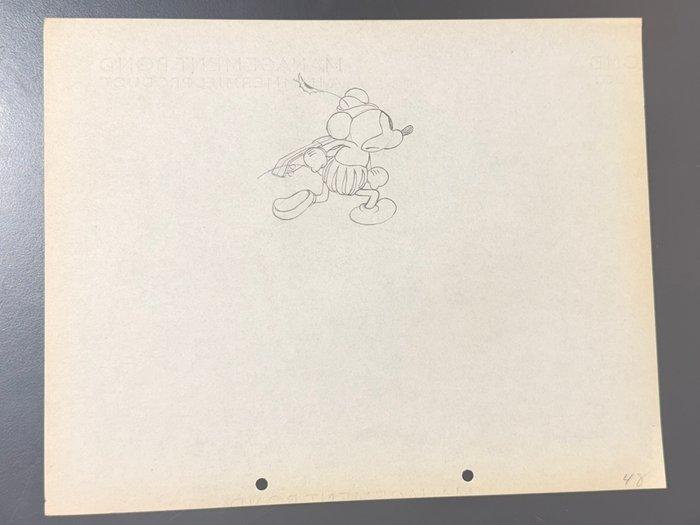 Walt Disney - Originele Mickey Mouse-productie tekening, Verzamelen, Disney