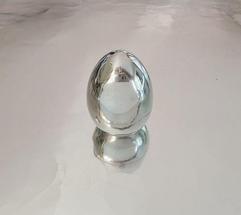Egg shaped large size - Doos - .800 zilver, Antiek en Kunst, Antiek | Zilver en Goud