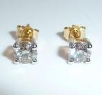 Oorbellen - 18 karaat Geel goud - 1.00ct. tw. Diamant, Nieuw