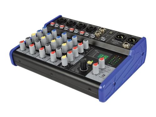 Citronic CSD-6 Compacte Mixer Met Bluetooth En DSP Effecten, Musique & Instruments, DJ sets & Platines